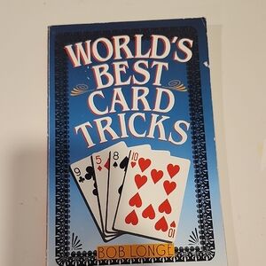 World's Best Card Tricks Book by Bob Longe 1991